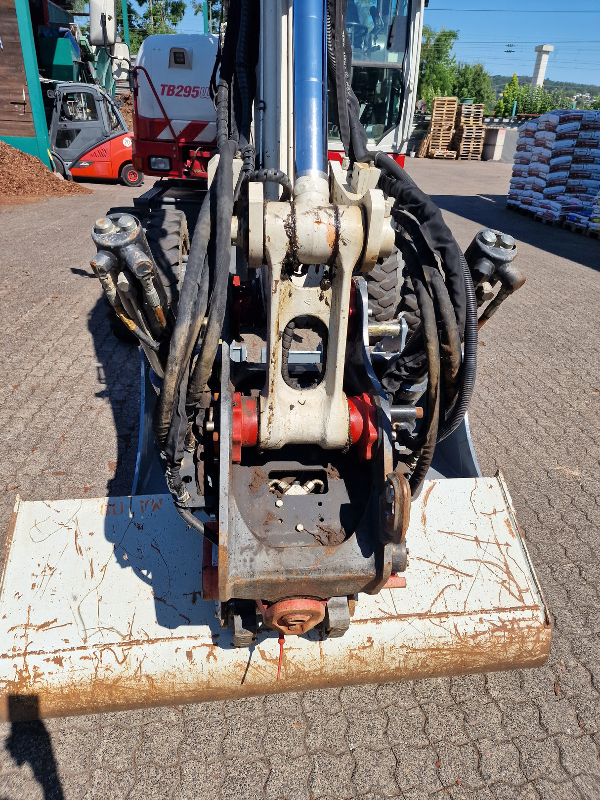 Takeuchi TB 295 W Tiltrotator 3 Löffel Klimaanlage