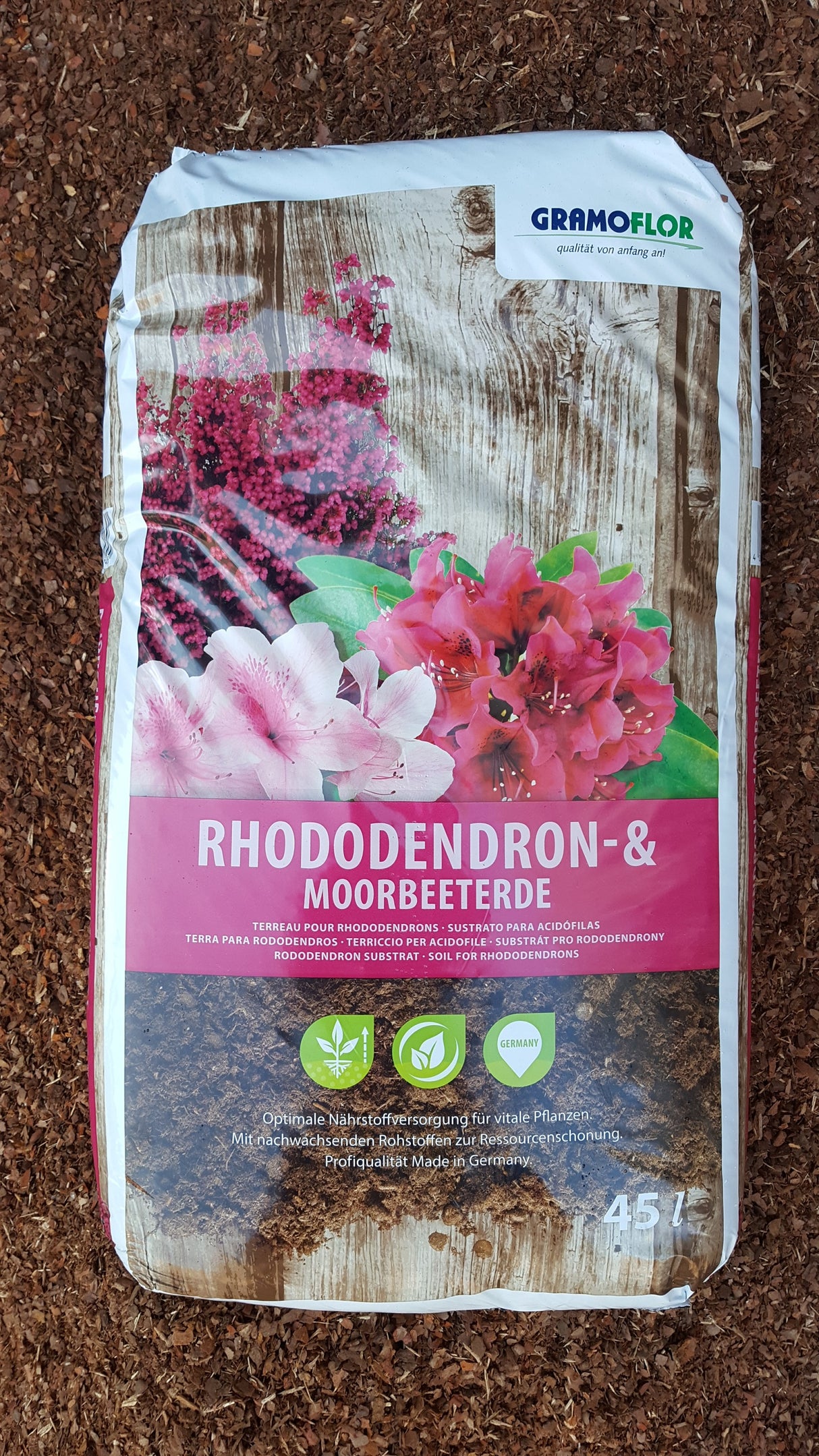 45 lGramofloor Rhododendron- & Moorbeeterde