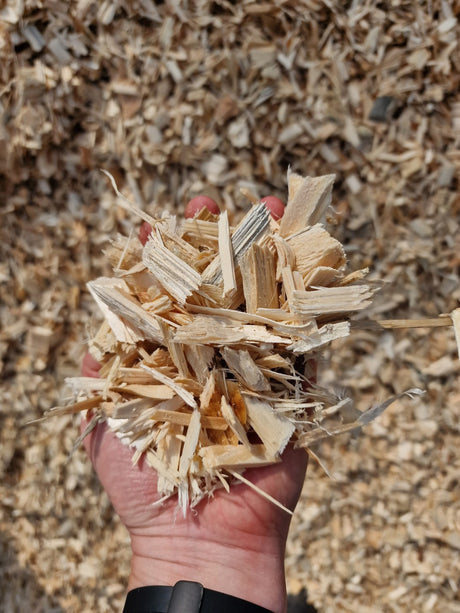 1m³ (1000l) Fallschutz Holzhackschnitzel  im Big Bag versandkostenfrei geliefert