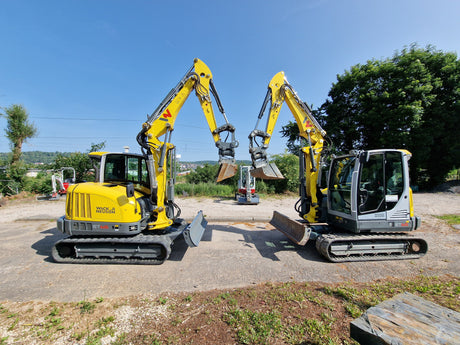 Minibagger Mieten Wacker Neuson ET65 6,5to Vermietung ab 175€ pro Tag zzgl. MwSt