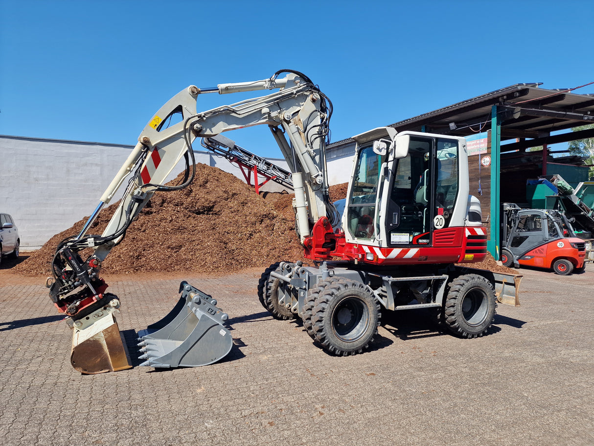Takeuchi TB 295 W Tiltrotator 3 Löffel Klimaanlage