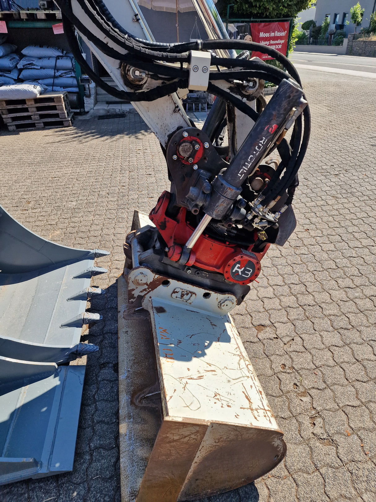 Takeuchi TB 295 W Tiltrotator 3 Löffel Klimaanlage