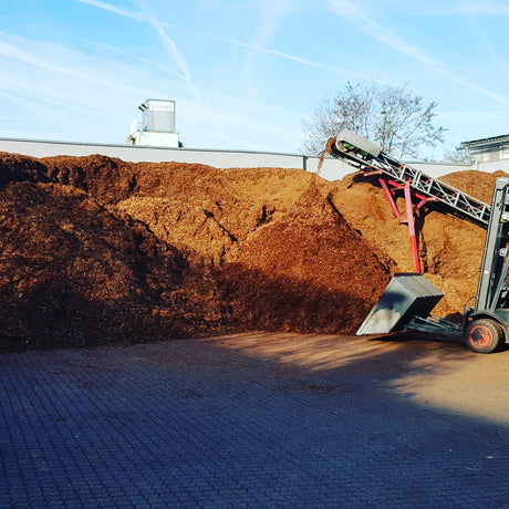 1 Palette (1200l) 15 X 80l Rindenmulch 10/40mm versandkostenfrei geliefert