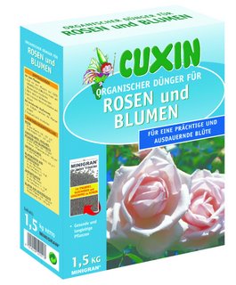1,5 kg Cuxin Rosen-& Blumendünger, 